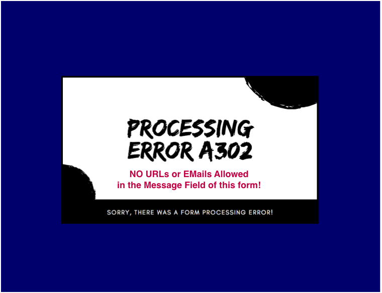 Bot Spam Detected - Form Input Rejected